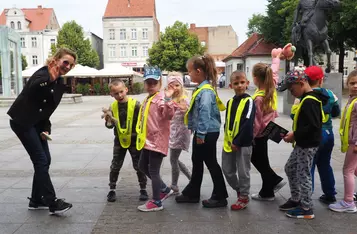 Masz Głos w Chełmnie. Happening przed ratuszem [fot. Agnieszka Waszkiewicz]