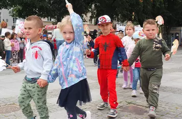 Masz Głos w Chełmnie. Happening przed ratuszem [fot. Agnieszka Waszkiewicz]