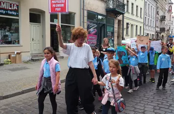 Masz Głos w Chełmnie. Happening przed ratuszem [fot. Agnieszka Waszkiewicz]