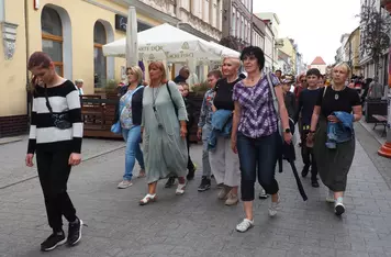 Masz Głos w Chełmnie. Happening przed ratuszem [fot. Agnieszka Waszkiewicz]