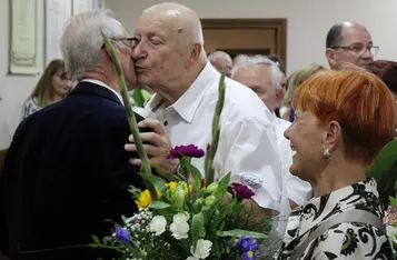 Uroczystość nadania tytułu Zasłużony dla Miasta Chełmna Władysławowi Fliegerowi/FOT. JD