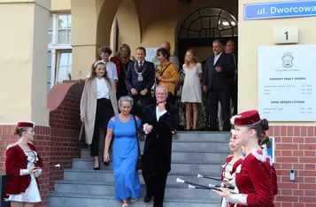 Uroczystość nadania tytułu Zasłużony dla Miasta Chełmna Władysławowi Fliegerowi/FOT. JD