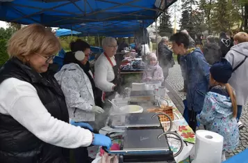 W Unisławiu odbył się piknik charytatywny dla Marcina Mrugalskiego/ Fot. GOK Unisław