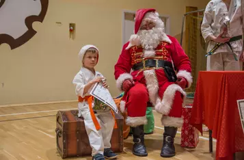 Świąteczne spotkanie u karateków z Chełmna/ Fot. Pitrex