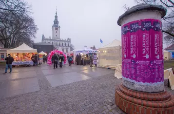 Walentynki 2024 w Chełmnie - mieście zakochanych z zespołem Kwiat Jabłoni/ Fot. PITREX