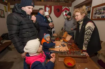 Walentynki 2024 w Chełmnie - mieście zakochanych z zespołem Kwiat Jabłoni/ Fot. PITREX