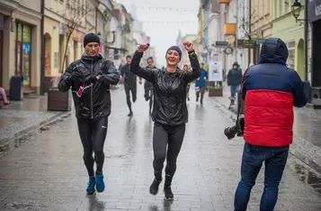 Walentynki 2024 w Chełmnie - mieście zakochanych z zespołem Kwiat Jabłoni/ Fot. PITREX