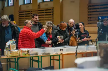 Walentynki 2024 w Chełmnie - mieście zakochanych z zespołem Kwiat Jabłoni/ Fot. PITREX