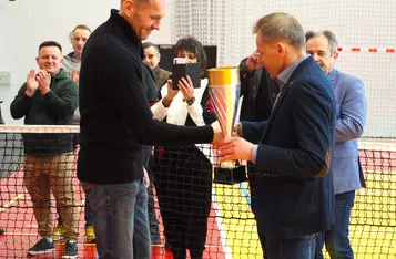 XXXI Halowy Turniej o Puchar Burmistrza Chełmna w tenisie stołowym/ Fot. AW