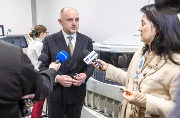 Otwarcie nowego zakładu patomorfologii klinicznej w WSZ w Toruniu, fot. Szymon Zdziebło/tarantoga.pl dla UMWKP