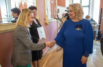 Wręczenie aktów nominacji do Kujawsko-Pomorskiej Rady Kobiet, fot. Mikołaj Kuras dla UMWKP