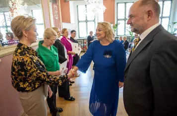 Wręczenie aktów nominacji do Kujawsko-Pomorskiej Rady Kobiet, fot. Mikołaj Kuras dla UMWKP