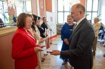 Wręczenie aktów nominacji do Kujawsko-Pomorskiej Rady Kobiet, fot. Mikołaj Kuras dla UMWKP