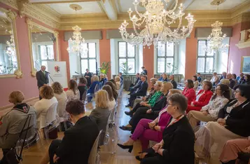 Wręczenie aktów nominacji do Kujawsko-Pomorskiej Rady Kobiet, fot. Mikołaj Kuras dla UMWKP