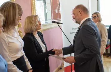 Wręczenie aktów nominacji do Kujawsko-Pomorskiej Rady Kobiet, fot. Mikołaj Kuras dla UMWKP