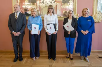 Wręczenie aktów nominacji do Kujawsko-Pomorskiej Rady Kobiet, fot. Mikołaj Kuras dla UMWKP