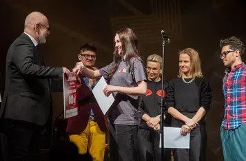 Na zakończenie “Arlekinady” w Inowrocławiu wystąpił Tomasz Organek fot. Mikołaj Kuras dla UMWKP