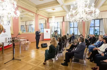 Uroczystość wręczenia nagród Stalowy Anioł, fot. Szymon Zdziebło/tarantoga.pl dla UMWKP
