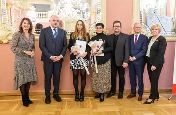 Uroczystość wręczenia nagród Stalowy Anioł, fot. Szymon Zdziebło/tarantoga.pl dla UMWKP