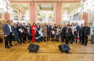 Uroczystość wręczenia nagród Stalowy Anioł, fot. Szymon Zdziebło/tarantoga.pl dla UMWKP