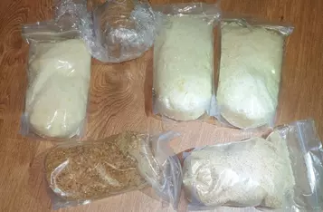 W mieszkaniu pod Świeciem policjanci znaleźli blisko 6 kg narkotyków/ Fot. KPP Świecie