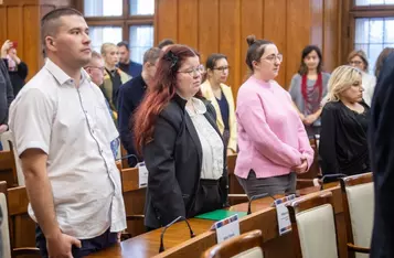 Sesja osób z niepełnosprawnościami, 3 grudnia 2024, fot. Szymon Zdziebło/tarantoga.pl dla UMWKP