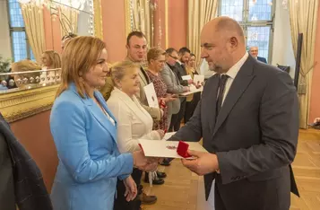 Inauguracyjne posiedzenie Kujawsko-Pomorskiej Rady Sołtysów, fot. Mikołaj Kuras dla UMWKP