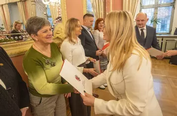 Inauguracyjne posiedzenie Kujawsko-Pomorskiej Rady Sołtysów, fot. Mikołaj Kuras dla UMWKP