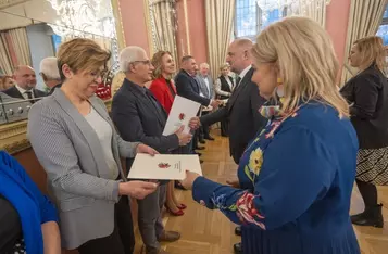 Inauguracyjne posiedzenie Kujawsko-Pomorskiej Rady Sołtysów, fot. Mikołaj Kuras dla UMWKP