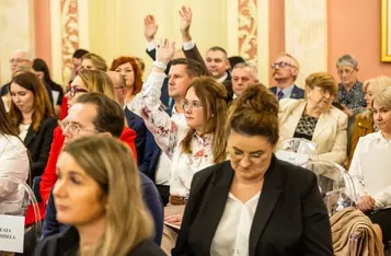 Inauguracyjne posiedzenie Kujawsko-Pomorskiej Rady Sołtysów, fot. Mikołaj Kuras dla UMWKP
