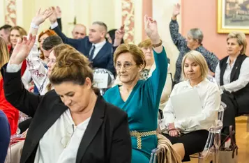 Inauguracyjne posiedzenie Kujawsko-Pomorskiej Rady Sołtysów, fot. Mikołaj Kuras dla UMWKP