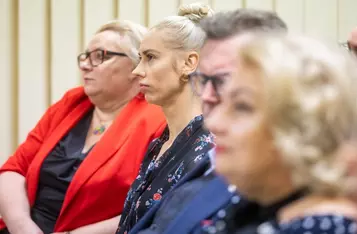 Rozstrzygnięcie konkursu „Poezja ukryta w sporcie” fot. Szymon Zdziebło/tarantoga.pl dla UMWKP