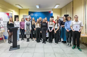 Rozstrzygnięcie konkursu „Poezja ukryta w sporcie” fot. Szymon Zdziebło/tarantoga.pl dla UMWKP