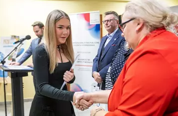 Rozstrzygnięcie konkursu „Poezja ukryta w sporcie” fot. Szymon Zdziebło/tarantoga.pl dla UMWKP