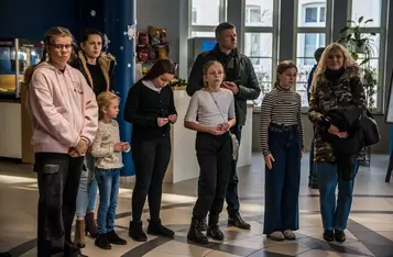„Zasady bezpiecznego spędzania czasu zimą”. Wystawa prac pokonkursowych/ Fot. PITREX