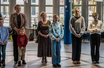 „Zasady bezpiecznego spędzania czasu zimą”. Wystawa prac pokonkursowych/ Fot. PITREX