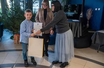 „Zasady bezpiecznego spędzania czasu zimą”. Wystawa prac pokonkursowych/ Fot. PITREX