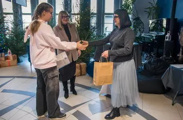 „Zasady bezpiecznego spędzania czasu zimą”. Wystawa prac pokonkursowych/ Fot. PITREX