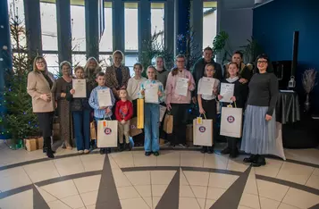 „Zasady bezpiecznego spędzania czasu zimą”. Wystawa prac pokonkursowych/ Fot. PITREX