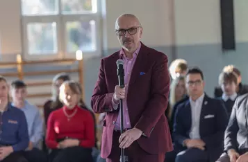 Spotkanie w sprawie uruchomienia naboru wniosków w LGD adresowanego do klubów młodzieżowych, fot. Mikołaj Kuras dla UMWKP
