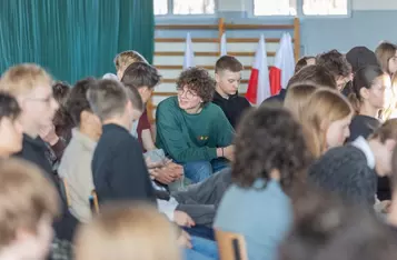 Spotkanie w sprawie uruchomienia naboru wniosków w LGD adresowanego do klubów młodzieżowych, fot. Mikołaj Kuras dla UMWKP