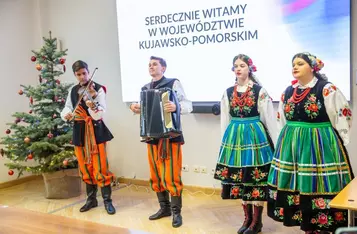 Spotkanie z Grupo Folclórico Polonês Mazury, fot. Andrzej Goiński/UMWKP