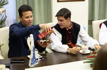 Spotkanie z Grupo Folclórico Polonês Mazury, fot. Andrzej Goiński/UMWKP