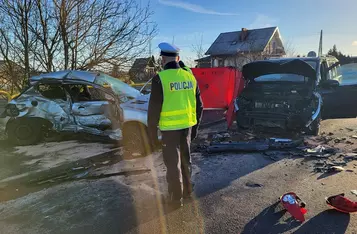 Śmiertelny wypadek w Świeciu/ Fot. KPP Świecie