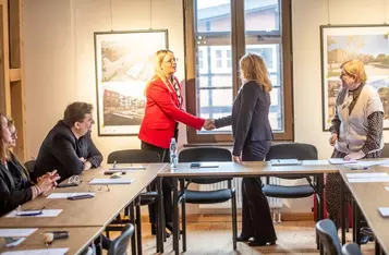 Posiedzenie inauguracyjne Rady Działalności Pożytku Publicznego, fot. Andrzej Goiński/UMWKP