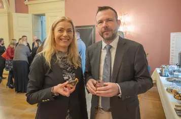 Wręczenie nominacji członkom Europejskiego Korpusu Radnych fot. Mikołaj Kuras dla UMWKP