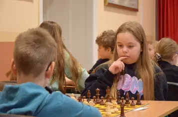 Turniej szachowy w Chełmnie/ Fot. AW