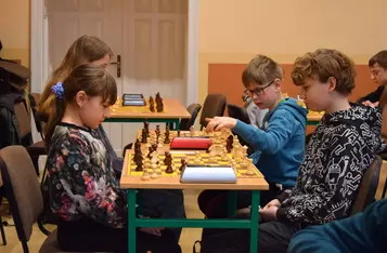Turniej szachowy w Chełmnie/ Fot. AW