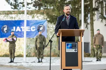 Inauguracja Połączonego Centrum Analiz, Szkolenia i Edukacji NATO-Ukraina (JATEC) fot. Tomasz Czachorowski/eventphoto.com.pl dla UMWKP