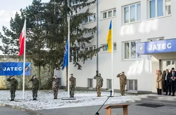 Inauguracja Połączonego Centrum Analiz, Szkolenia i Edukacji NATO-Ukraina (JATEC) fot. Tomasz Czachorowski/eventphoto.com.pl dla UMWKP